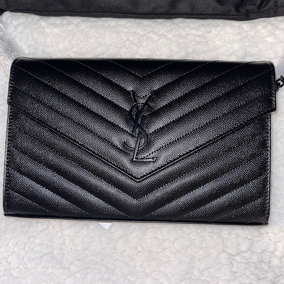 Yves Saint Laurent Handbags - Brand New Authentic YSL chain wallet handbag